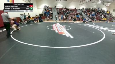 150 lbs Quarterfinal - Joseph C. McGinley, Natrona County vs Tannen Birdsley, Thermopolis