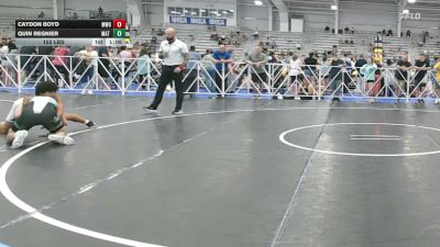 152 lbs Rr Rnd 1 - Caydon Boyd, MetroWest United Storm - HSB vs Quin Regnier, Mat Warriors White HS - HSB