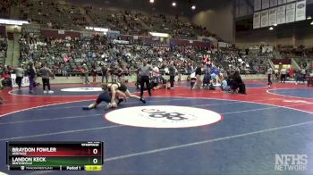 6A 190 lbs Semifinal - Landon Keck, Bentonville vs Braydon Fowler, Heritage