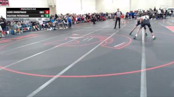 114 lbs Cons. Round 2 - Paxton Peterson, Dassel-Cokato-Litchfield vs Luke Sweetman, Fulda-Murray Cty Central