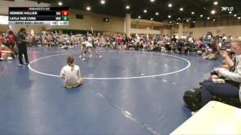 85+92 Round 1 - Kennedi Hollier, Rayne Wrestling Club vs Layla Van Cura, Big Money Movin