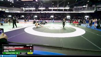 157 lbs Cons. Round 6 - Milo Jones-Longstreet, Marysville Pilchuck vs Aydin Peltier, Pullman