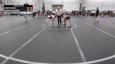120 lbs Round 4 (6 Team) - Corey Bardua, Prime Wrestling Black vs Mason Alexander, BC Predators