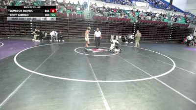 126 lbs Consi Of 8 #2 - Landon West, Pendleton vs Theo Johnson, Battery Creek