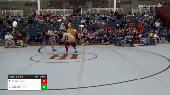 182 lbs Consolation - Anton Brown, Brother Martin High School vs Erik Dodder, Mount Vernon