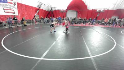 138 lbs Quarterfinal - Hunter Taff, Wrestling Factory vs Tavin Bomkamp, Team Nazar Training Center