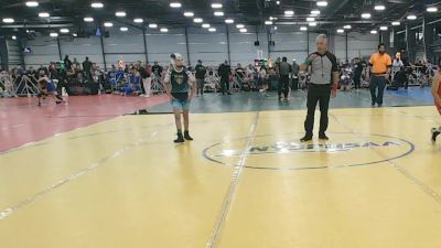 80 lbs Round 3 - 12:00pm Friday - Cael Marcotte, West Coast Elite vs Kason Wolfe, Nebraska Elite