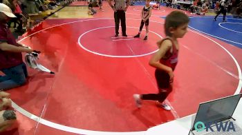 70 lbs Quarterfinal - Cooper Keys, Tahlequah Wrestling Club vs Bryer Allen, Barnsdall Youth Wrestling