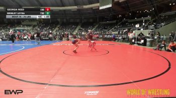 78 lbs 5th Place - Georgia Reed, Legacy Elite Wrestling Club vs Brinley Leyba, Team Tulsa Wrestling Club