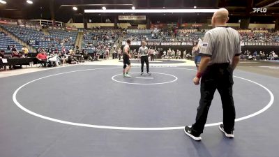 190 lbs Semifinal - Tad Forsyth, Overland Park-Blue Valley Southwest HS vs Jackson Anderson, Hutchinson HS