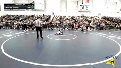 70 lbs Champ. Round 1 - Easton Rivers, Guilderland Youth Wrestling Club vs Grayson Consolver, Shaker Youth Wrestling