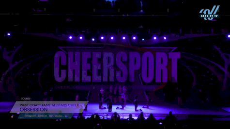 West Coast Fame Allstars Cheer - OBSESSION [2023 L1 Junior - D2 - Small - C] 2023 CHEERSPORT National All Star Cheerleading Championship