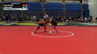 149 lbs Cons. Round 2 - Steve Caday, CSU Bakersfield vs Axel Esparza, Embry-Riddle (Ariz.)