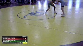 175 lbs Round 4 (8 Team) - Christain Hartle, Uintah vs Tegun Whitehead, Snow Canyon
