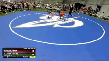 106 lbs Placement Matches (16 Team) - Camden Webb, Oklahoma Red FS vs Xander Graves, Arkansas