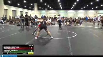 138 lbs Round 7 (8 Team) - Jackson Hemphill, Dark Knights WC vs Nathan Gaskins, Citrus WC