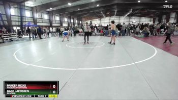 190 lbs 5th Place Match - Gage Jacobsen, Richfield vs Parker Ricks, Ridgeline Riverhawks