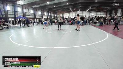 190 lbs 5th Place Match - Gage Jacobsen, Richfield vs Parker Ricks, Ridgeline Riverhawks