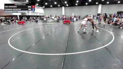 175 lbs Reo Edwards, Team Wyoming White vs Desmine Goodlow, Arkansas