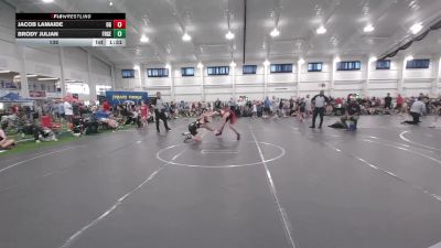 138 lbs Round 5 (6 Team) - Jacob Lamaide, Ohio Gold vs Brody Julian, FORGE