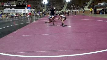 103 lbs Champ. Round 1 - Grace York, Presbyterian vs Kyndall Jeanes, Schreiner University