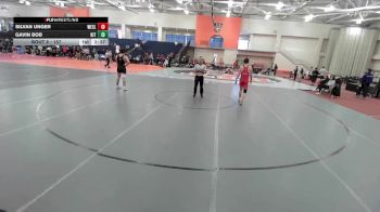 157 lbs Champ. Round 1 - Silvan Unger, Wesleyan (CT) vs Gavin Bob, RIT