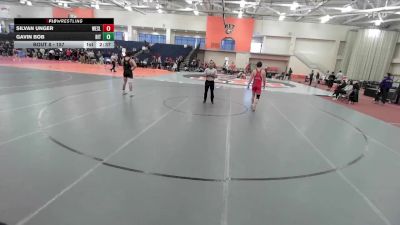 157 lbs Champ. Round 1 - Silvan Unger, Wesleyan (CT) vs Gavin Bob, RIT