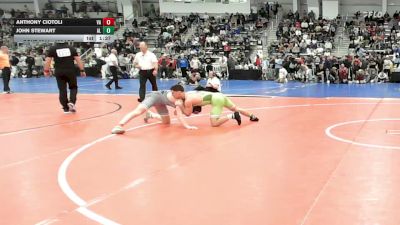 138 lbs Quarterfinal - Anthony Ciotoli, VA vs John Stewart, AL