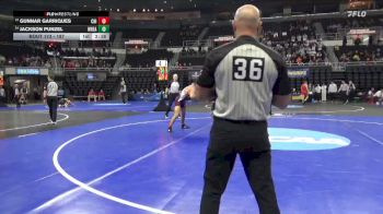 197 lbs Cons. Round 2 - Jackson Punzel, Wheaton (IL) vs Gunnar Garriques, UChicago