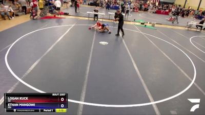 144 lbs Cons. Semi - Logan Kuck, WI vs Ethan Mangowi, MN