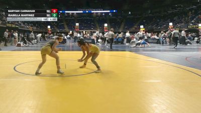 112 lbs Consy 6 - Naryiah Carnahan, Valley vs Isabella Martinez, Valley