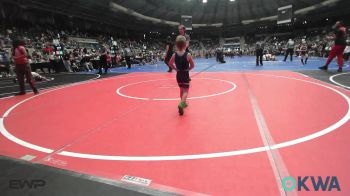 43 lbs Rr Rnd 1 - Ryder Scott, Verdigris Youth Wrestling vs Henry Howell, Henryetta Knights Wrestling Club