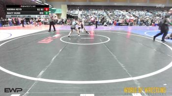 127 lbs Quarterfinal - Kierra Keys, MilLard South Wrestling Club vs Macy Dunn, Nyssa