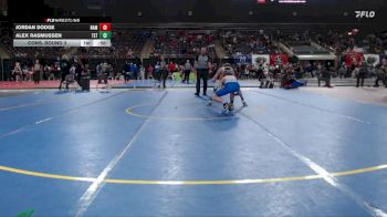 106 lbs Cons. Round 3 - Jordan Dodge, Nampa vs Alex Rasmussen, Teton