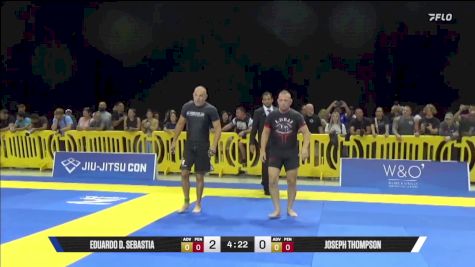 Joseph Thompson vs Eduardo D. Sebastia 2025 Pan IBJJF Jiu-Jitsu No-Gi Championship