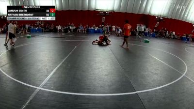 113 lbs Champ Round 1 (16 Team) - Landon Smith, Savannah-Maysville A vs Nathan Brethorst, WCAABE Knights
