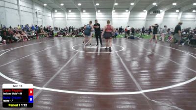 190 lbs Erin Cauble, Indiana Gold vs Margaret Hutchings, Idaho