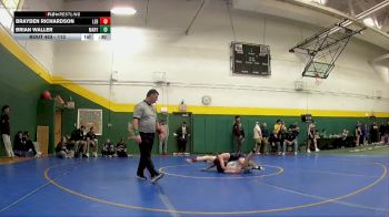 113 lbs Cons. Round 2 - Brayden Richardson, Lebanon vs Brian Waller, Marysville