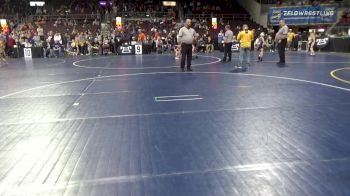 46 lbs Semifinal - Felix Querry, Huntingdon vs Cael Vermeulen, Northwestern Lehigh