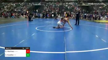 157 lbs Prelims - Ezekiel Martinez, Yuma Wrestling vs Konrad Kuzelka, FAIRBURY MATMEN