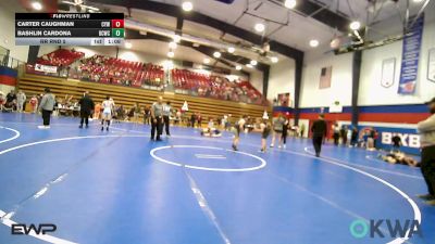 110-120 lbs Rr Rnd 5 - Carter Caughman, Coweta Tiger Wrestling vs Bashlin Cardona, Dark Cloud Wrestling Club