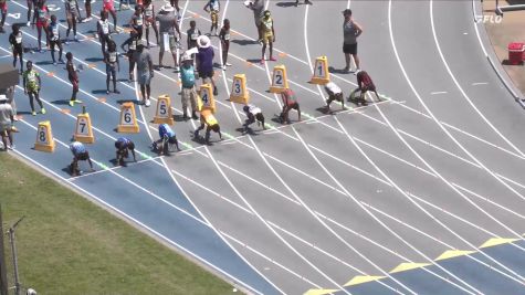 Youth Boys' 100m, Semi-Finals 1 - Age 10