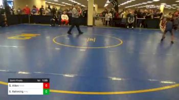 63 lbs Semifinal - Gianna Allen, Penn Trafford vs Sanaa Rahming, Philadelphia