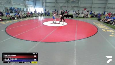 120 lbs Round 3 - Dale Corbin, Wisconsin vs Ollie Phillips, Tennessee