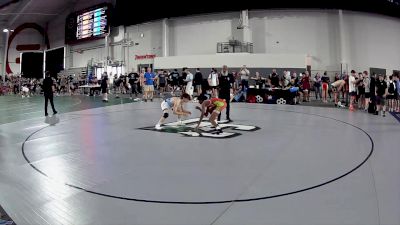 100 lbs Cons. Round 2 - Faris Farah, The Wrestling Academy vs Asher Daily, Lights Out Wrestling Academy