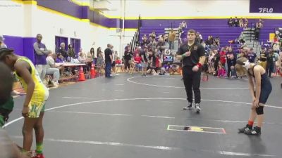 80/85 Round 2 - Keegan Dewitt, West Wateree vs Cali Anderson, Summerville Take Down