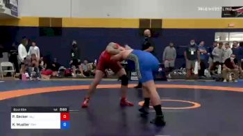 97 kg Round Of 16 - Patrick Becker, California vs Keegan Mueller, Texas