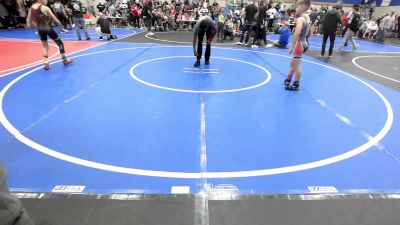 90 lbs Quarterfinal - Kruse Sparks, Tonkawa Takedown Club vs Brylan Mcgonigal, Cleveland Take Down Club