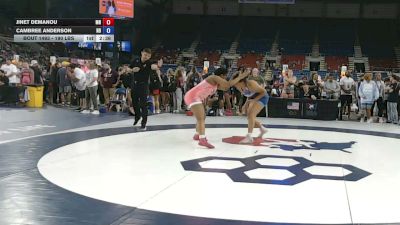 190 lbs Cons. Sub-rd Of 32 - Jinet Demanou, Minnesota vs Cambree Anderson, North Dakota