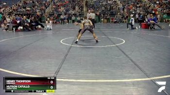 4A 120 lbs Cons. Round 3 - Henry Thompson, Pinecrest vs Hutson Catullo, Green Hope